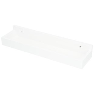 Duraline Foto Wandplank Wit Lak 6x40x10cm