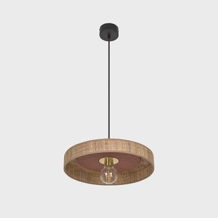 Portinatx hanglamp Ø40cm terracotta MARKET SET - Woonkamer - Designer - Keramiek - 1 lamp