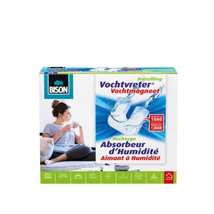 Bison Vochtvreter Ambiance Magneet Naturel Navulverpakking