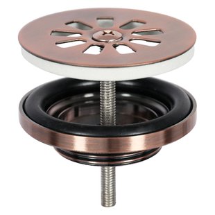 Differnz Afvoerplug Mix&match Rood Koper