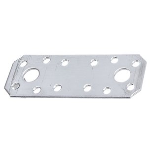 Alberts Verbindingsplaat - Rvs - 96x35x2mm