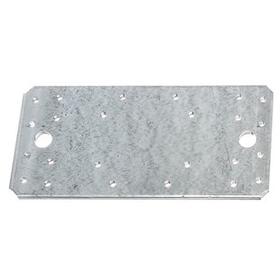 Alberts Verbindingsplaat - Verzinkt Staal - 190x90x3mm