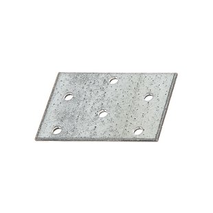 Alberts Verbindingsplaat - Sendzimir Verzinkt Staal - 60x40x2mm