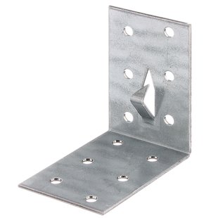 Alberts Verbindingshoek - Verzinkt Staal - Fixeerklauw - 60x60x40mm