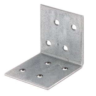 Alberts Verbindingshoek - Verzinkt Staal - 40x40x40mm - 25 Stuks