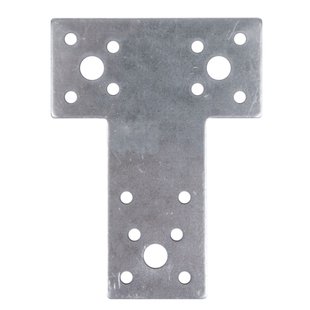 Alberts Verbindingsplaat - Verzinkt Staal - T-vorm - 80x106x38mm