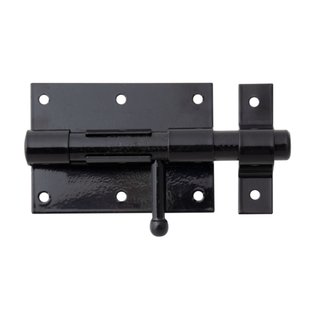 Alberts Boutgrendel Verzinkt Kunststof Coating + Bevestigd Tegenstuk 95/135mm