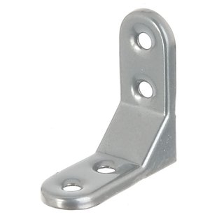 Alberts Verbindingshoek - Grijs Geplastificeerd Staal - Sierhoek - 50x50x20mm