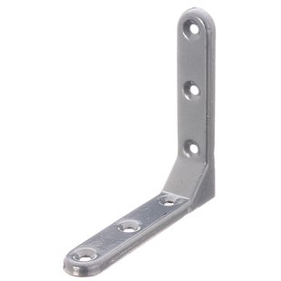 Alberts Verbindingshoek - Aluminiumgrijs Geplastificeerd Staal - 103x103x21mm