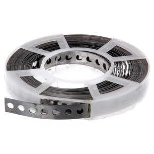 Alberts Gaatjesband - Rvs - 17mm X 10m