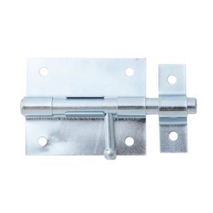 Alberts Boutgrendel - Blauw Verzinkt Staal - 70x100 Mm