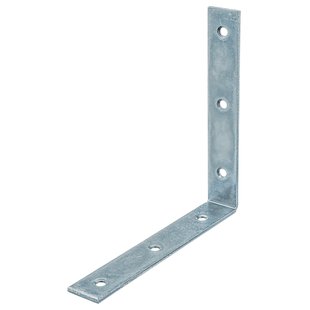 Alberts Hoekanker - Blauw Verzinkt Staal - 150x150x25mm