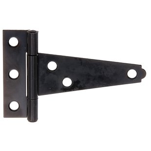 Alberts Kistscharnier + Geniete Pen Zwart 75x20x60mm