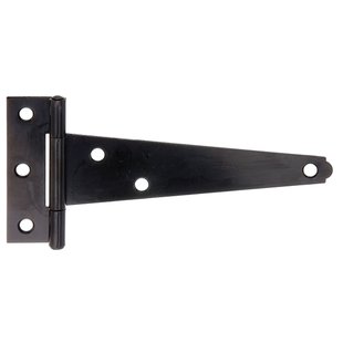 Alberts Kistscharnier + Geniete Pen Zwart 125x22,5x70mm