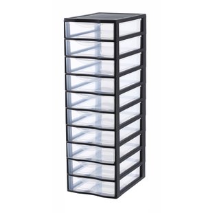 Sundis Opbergtoren 81,5x26x36,5cm Met 10 Laden