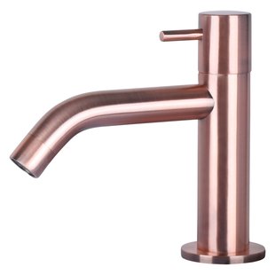 Differnz Toiletkraan Mix & Match - Gebogen - Rood Koper - 42cm