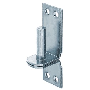 Alberts Duimplaat Di-haak Galvanisch Blauw Ø16/115x40mm