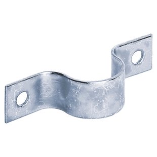 Alberts Buisklem Galvanisch Blauw ⌀31,8mm ⌀1/4mm