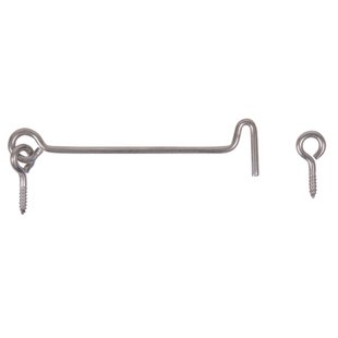 Alberts Stormhaak + Ogen Rvs 100x⌀3mm