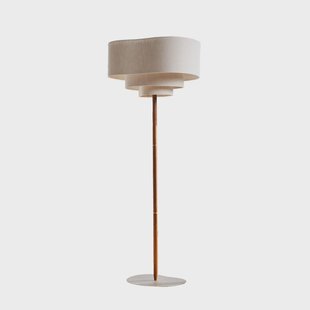 Pebble textiel vloerlamp, crème MARKET SET - Woonkamer - Designer - Stof - Met lampenkap