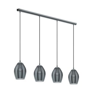 Eglo Hanglamp Estanys Grijs 3xe27