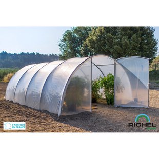 Tunnelkas Richel Transparant Met 2 Deuren 450x600x225cm 27m²