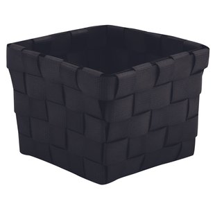 Msv Opbergmandje Zwart 10x10cm