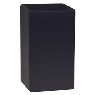 Spirella Beker Quadro Mat Zwart