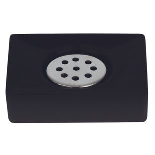 Spirella Zeephouder Quadro Mat Zwart