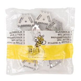 Bijenbekje - Stootvoegroosters Rvs 10 Stuks