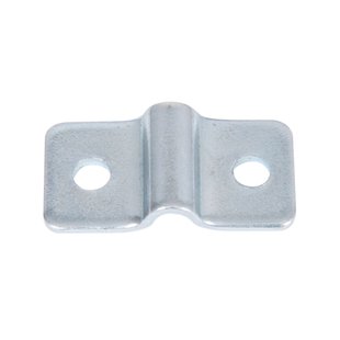 Alberts Verbindingsplaat - Galvanisch Blauw Staal - 40x20x2mm - 4 Stuks