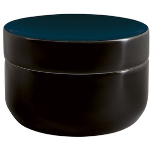 Spirella Wattenschijfjeshouder Jaro Zwart/blauw