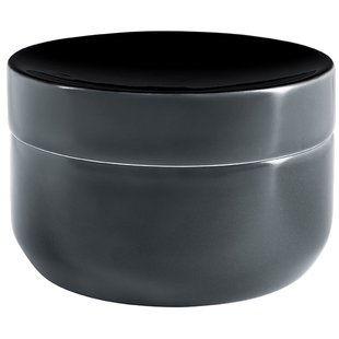 Spirella Wattenschijfjeshouder Jaro Zwart/grijs