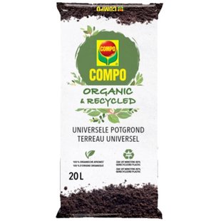 Compo Universele Potgrond Organic & Recycled 20l