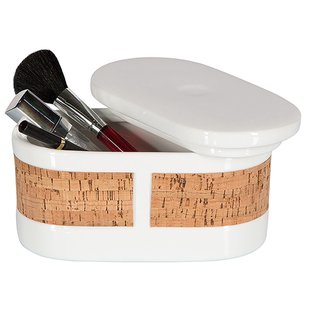 Spirella Badkameropberger Tube - Opbergbox - Wit - 15x8,5x9cm