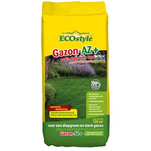 Ecostyle Gazonmeststof 10kg Voor 135m² - Gazon-az+