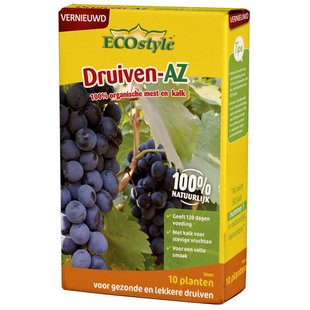 Ecostyle Organische Meststof Druiven-az 800gr