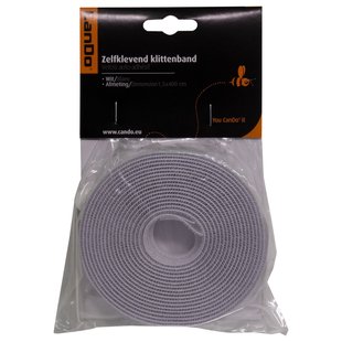 Cando Klittenband Voor Muggengaas - Wit