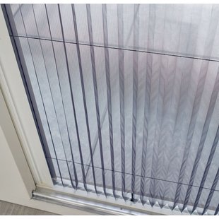 Cando Plisséhordeur Comfort - 150x240cm - Wit - Aluminium