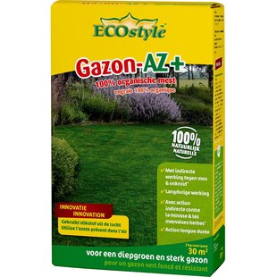 Ecostyle Gazonmeststof 2kg Voor 30m² - Gazon-az+