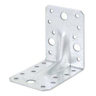 Alberts Hoekanker - Sendzimir Verzinkt Staal - Extra Sterk - 90x90x65mm