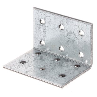 Alberts Verbindingsplaat - Verzinkt Staal - 40x40x2,5mm