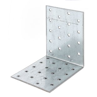 Alberts Verbindingshoek - Verzinkt Staal - 100x100x80mm