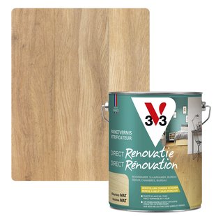 V33 Vernis Lak Parket Kleurloos Mat 5l