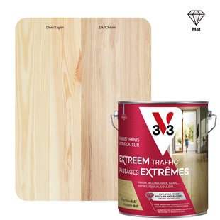 V33 Vernis Lak Parket Extreme Protection Mat Kleurloos 5l