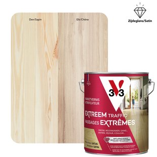 V33 Vernis Lak Parket Extreme Protection Zijdeglans Kleurloos 5l