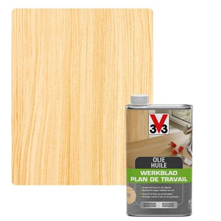 V33 Werkbladolie Naturel Mat 500ml