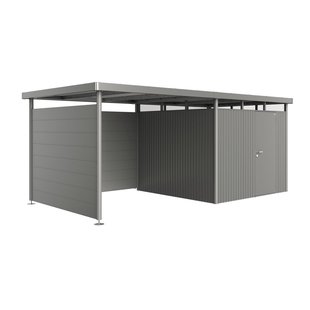 Biohort Zijwand Voor Zijdak Highline H4 Kwarts Grijs