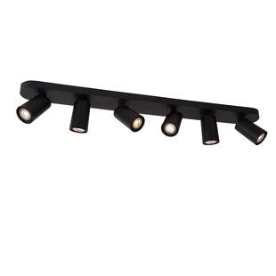 Lucide Plafondspot Xyrus Zwart 6xgu10 5w