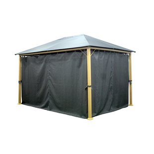 Central Park Zijwandscherm Voor Partytent Olbia 3x4m Antraciet